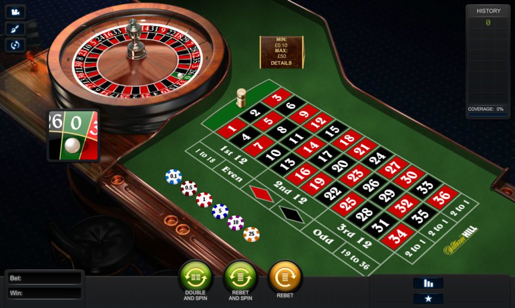 play online casino roulette