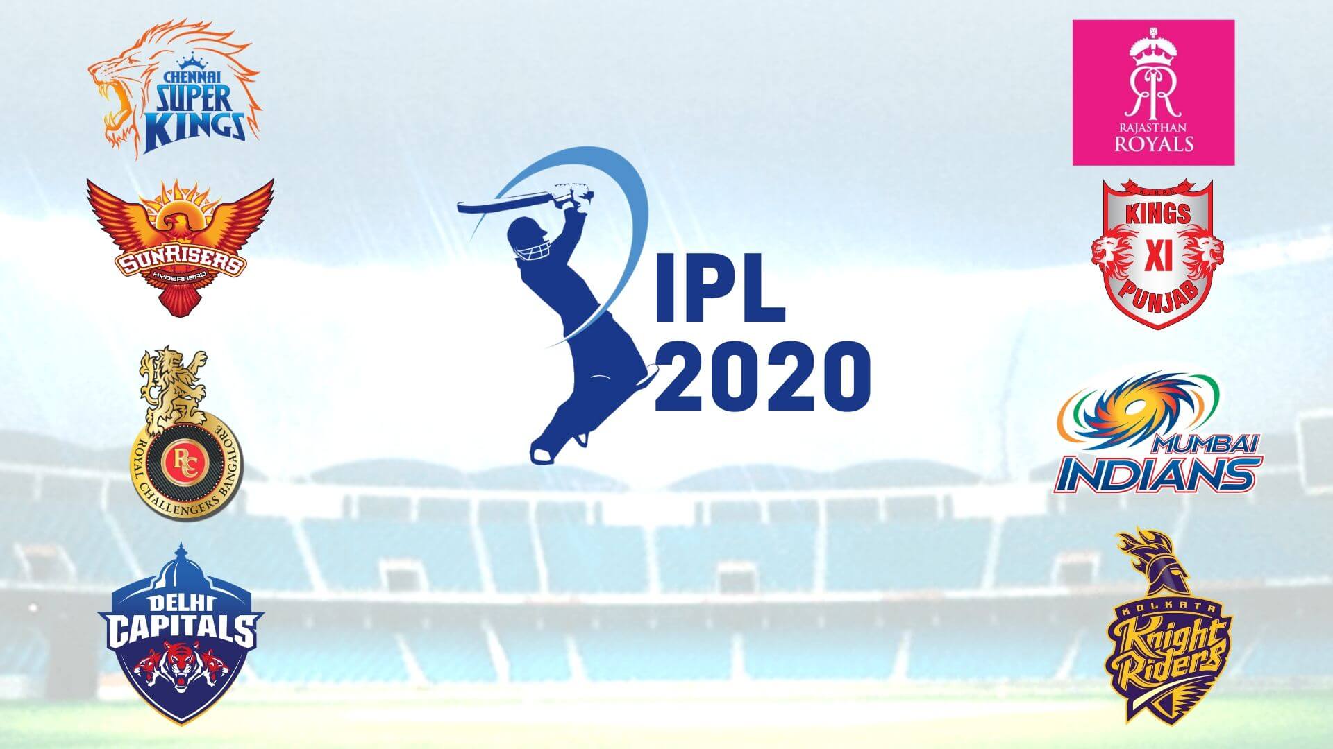 IPL 2020 poster