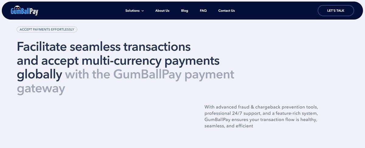 GumBallPay Review – How good are this Company’s High Risk Processing Solutions